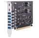 Inateck PCIe Kart USB 3.2 G2, 2 USB C, 6 USB A Ports 16 Gbps 1