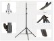 Statyw Studyjny Studio Foto Oświetleniowy Fotograficzny 16mm 1/4" 200cm K&f / Kf34.041 3