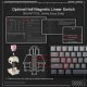 Klawiatura Redragon K617 Magnetic Switch (K617GGB-RGB-M) 8