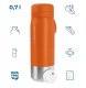 Butelka filtrująca Wessper B2 STAINLESS STEEL Actitex™ 700ml Orange (WES276-700-OR_K) 10