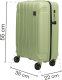 Walizka kabinowa SwissBags Tourist 55 cm zielony Uniwersalny 14