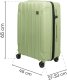 Średnia walizka SwissBags Tourist 65 cm zielony Uniwersalny 13