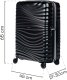 Średnia walizka SwissBags Cruise 65 cm czarny Uniwersalny 9