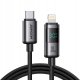 Kabel USB Joyroom USB-C - Lightning 1.2 m Czarny (6956116721374) 1