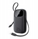 Powerbank Baseus EnerFill FC31 20000mAh 22.5W z wyświetlaczem cyfrowym i 2 wbudowanymi kablami (USB-C + Lightning) - czarny 1