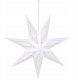 DEKORACJA PAPIEROWA GWIAZDA 50CM 7 RAMION BIAŁA 2