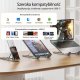 Unitek Podstawka regulowana pod laptop z hubem/HDMI/PD/SD (D1137AGY01) 9
