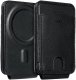 LAUT MAGADD Card Wallet Black MagSafe with stand function 1