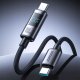 Kabel USB Joyroom USB-C - USB-C 1.2 m Czarny (6956116701437) 4