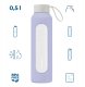 Wessper Szklana butelka Wessper B1 Borosilicate 500ml Lavender (WES260-500-VI-NEW) 10