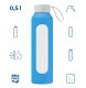 Wessper Szklana butelka Wessper B1 Borosilicate 500ml Ocean (WES260-500-OC-NEW) 10