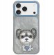 Etui Nimmy Big Eyed Pet 2.0 Dog do iPhone 17 Pro Max szary 1