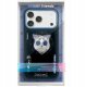 Etui Nimmy Glasses Cool Cat MagSafe do iPhone 17 czarno niebieski 2