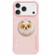 Etui Nimmy Glasses Cool Dog MagSafe do iPhone 17 różowy 1