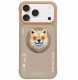 Etui Nimmy Glasses Cool Dog MagSafe do iPhone 17 beżowy 1