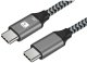 Kabel USB Techly USB-C - USB-C 2 m Czarny (TLY_622403) 2