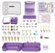 Zestaw Walizka Z Lodami Mobilny Sklepik Lodziarnia Kuchnia 3w1 62 el. LEAN Toys 3