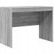 Biurko vidaXL Szare 100 cm x 50 cm 2
