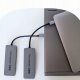 Adapter Basic HUB Greencell USB-A 4in1 (4×USB 3.0) – szybki transfer 5 Gb/s, aluminiowa obudowa 3