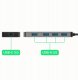 Adapter Basic HUB Greencell USB-C 4in1 (4×USB-A 3.0) – szybki transfer do 5 Gb/s, aluminiowa obudowa 2