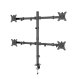 Gembird Uchwyt biurkowy na 4 monitory 13" - 32" (MA-D4-01) 1