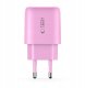 Ładowarka sieciowa Tech-Protect NCA30 USB-A, USB-C Network Charger PD 30W / QC3.0 Baby Pink 3