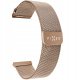 Fixed Fixed | Mesh Strap with Quick Release, 18mm, Stainless Steel Mesh Strap for Smartwatch | Gold 4
