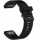 Fixed | Silicone Strap for Garmin QuickFit 20mm | Black 8