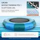 Dmuchana trampolina wodna + pompka elektryczna 367 cm 4