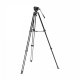 Manfrotto tripod set MVK500XAM 500X & Twin Leg Video Alu Kit 2