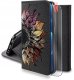 Etui do Samsung M52 5G MAGNET WZORY CASE PORTFEL + SZKŁO 9H 1