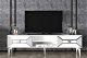 TV staliukas Kalune Design Yumedi, baltas/sidabrinis 1