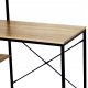 C5A BIURKO Z PÓŁKAMI MODERN LOFT SZKOLNE DWUSTRONNE 4