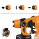 Pistolet Do Malowania Ścian Elektryczny Agregat Malarski 3 Dysze 70DIN 550w 6