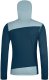 Bluza z kapturem damska Ortovox Fleece Light Hoody - deep ocean 2