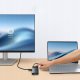 Hub USB-C Baseus Metal Gleam II 10w1 HDMI USB-A USB-C RJ45 SD/TF - szary 4