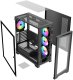 VeinX case GL29AL-BK, ATX, Průhledná bočnice, 4x 120mm ARGB Fan, ARGB Hub, Černá 4