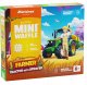 Marioinex Klocki konstrukcyjne Mini Waffle Farmer Traktor z opryskiwaczem 50 elementów (907498) 1
