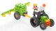 Marioinex Klocki konstrukcyjne Mini Waffle Farmer Traktor z opryskiwaczem 50 elementów (907498) 3