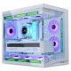 Lian Li O11 Dynamic Mini V2 PC-Gehäuse, Mini-Gehäuse, ATX, Tempered Glass - weiß 4
