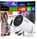 Przenośny Mini Projektor Android TV Wifi 6 Rzutnik 360 Full HD 4K Bluetooth Zenwire HY300 Pro 360 1