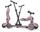 Zestaw: Scoot and Ride HK1 Push and Go 2w1 jeździk i hulajnoga dla dzieci 1-5 lat, kolor: Wildberry + kask rozm. XXS-S + ochraniacze ROSE XXS 2