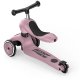 Zestaw: Scoot and Ride HK1 Push and Go 2w1 jeździk i hulajnoga dla dzieci 1-5 lat, kolor: Wildberry + kask rozm. XXS-S + ochraniacze ROSE XXS 6
