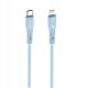 Kabel USB ForCell USB-C - Lightning 1 m Niebieski 2