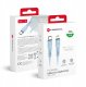 Kabel USB ForCell USB-C - Lightning 1 m Niebieski 4