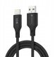 Kabel USB ForCell USB-A - microUSB 1 m Czarny 1
