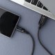 Kabel USB ForCell USB-A - USB-C 1.2 m Czarny 4