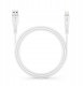 Kabel USB ForCell USB-A - Lightning 1 m Biały 2