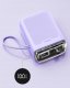 Powerbank Innostyle TransiMini FlexCharge 10000mAh Fioletowy 5