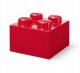 LEGO Lego Brick 4 czerwony przeźroczysty 40090804 1